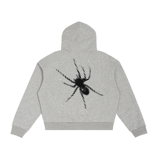 Spider designed zip up