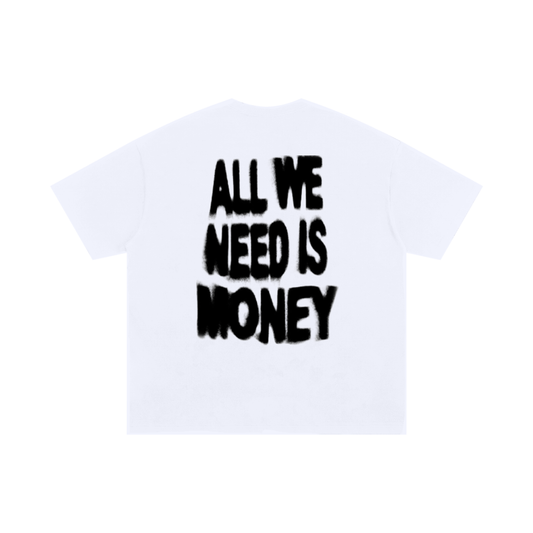 Unisex cotton money designed tee