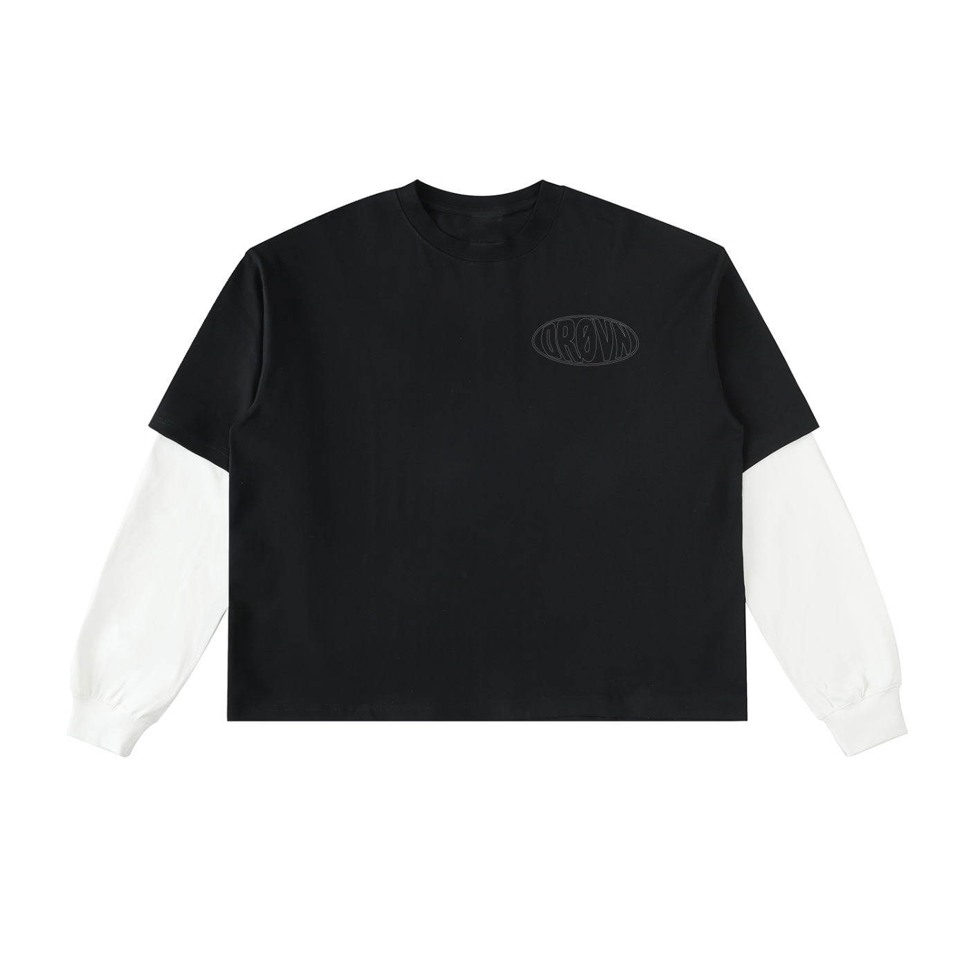 Layered designed long sleeve