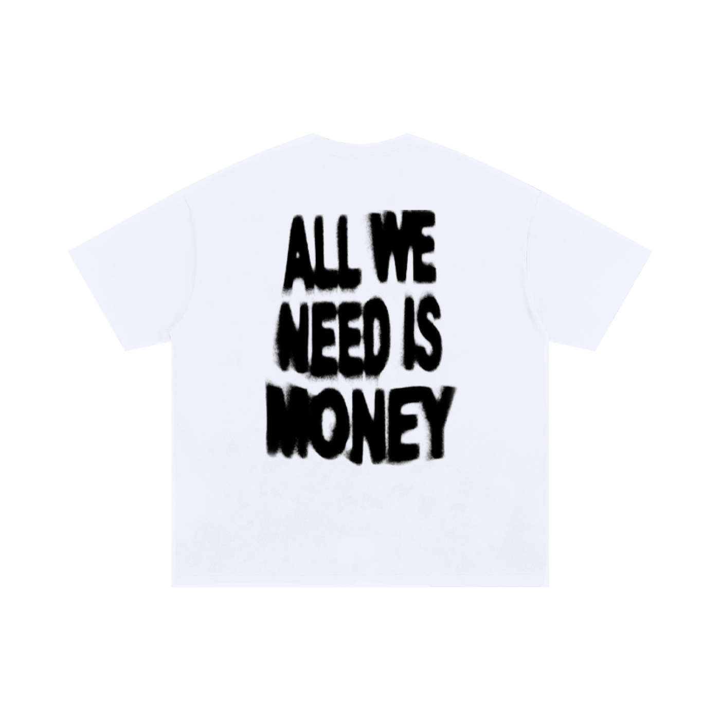 Unisex cotton money designed tee