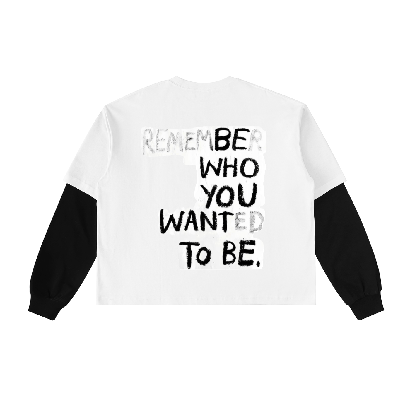 Layered designed long sleeve